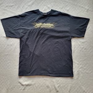 Harley Davidson Graphic Biker Wear Short Sleeve T-Shirt- Yukon Canada